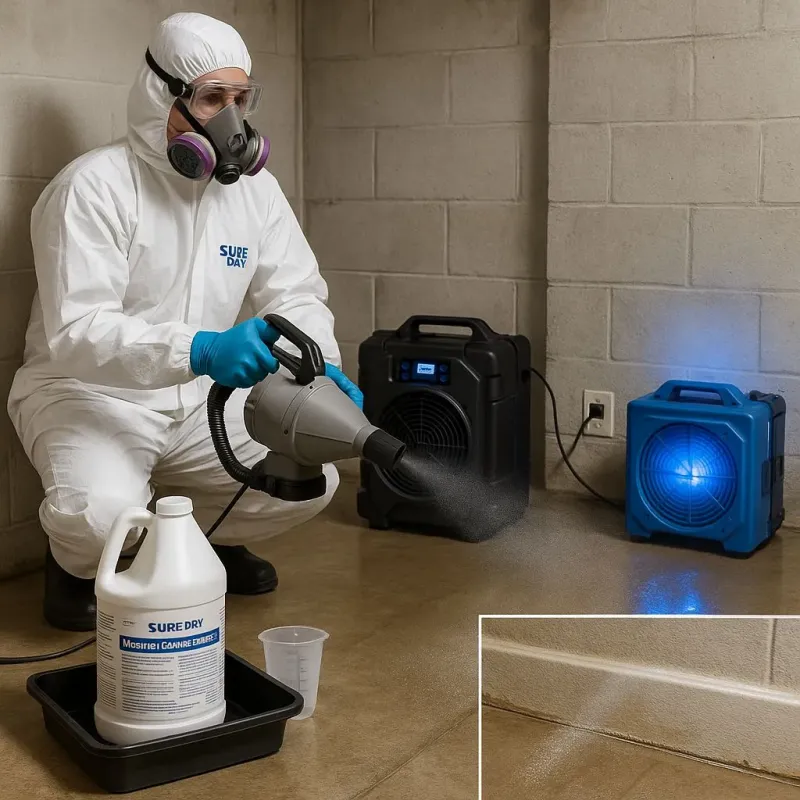Sanitization and Odor Removal process in Stonybrook, PA