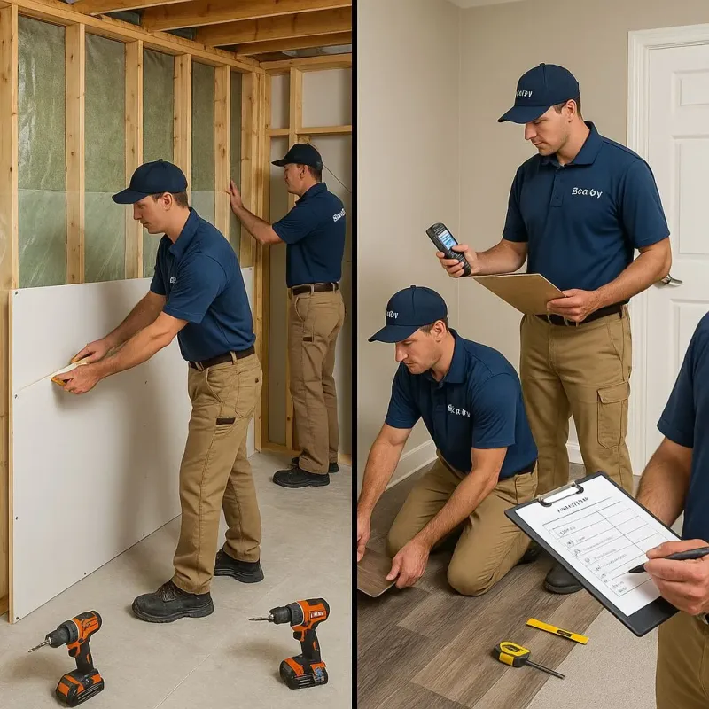 Repairs and Reconstruction process in Stonybrook, PA
